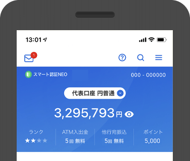 入出金の方法 Neobank 住信sbiネット銀行